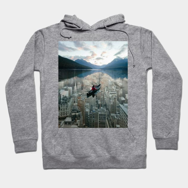 Underwater City Hoodie by amandaharwal